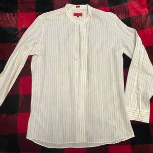 Hugo Boss Vintage mandarin men’s shirt sz L